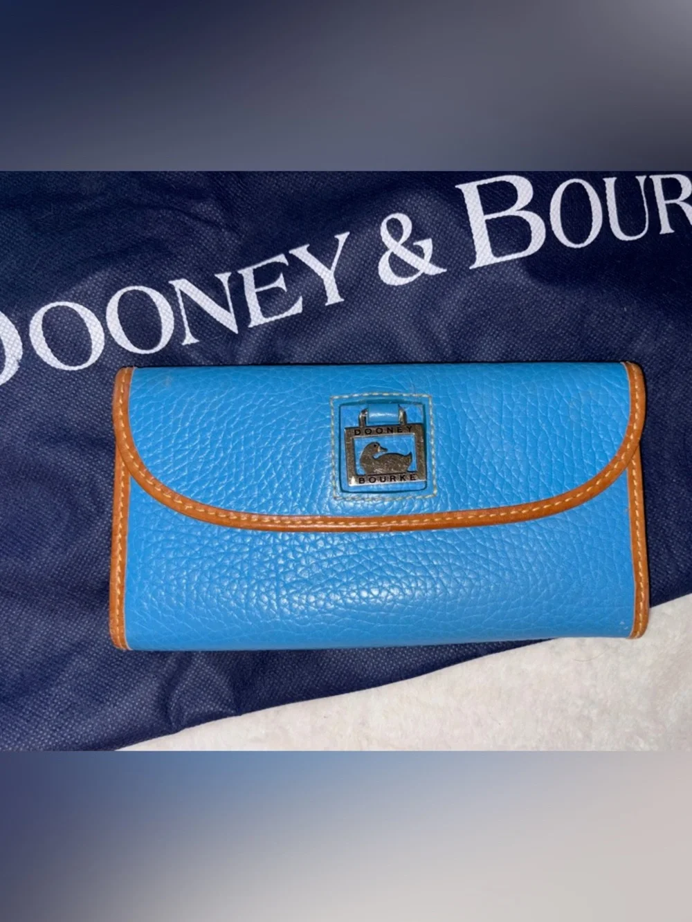 Dooney & Bourke Madras Plaid Tote with Matching Wallet